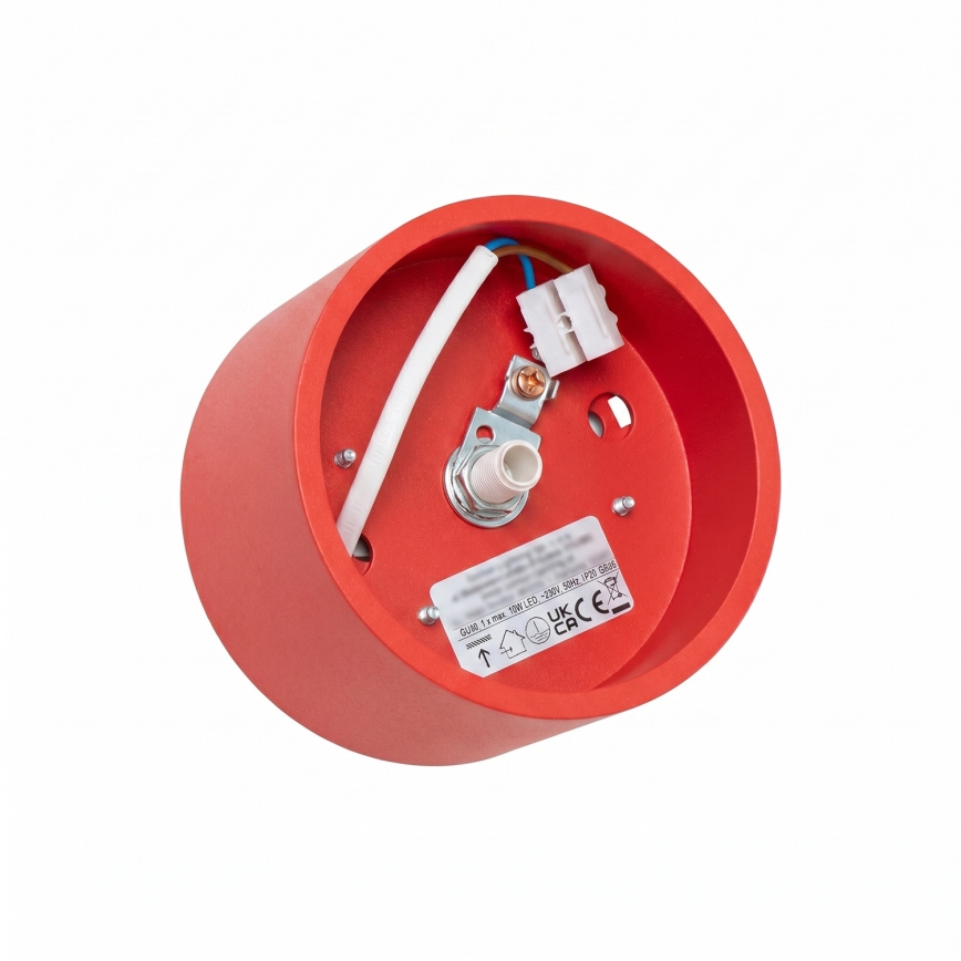 Spotleuchte MODO 1xGX53/10W/230V rot
