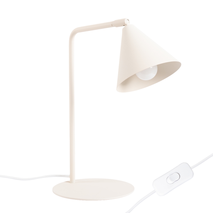 Tischlampe NOX 1xE14/10W/230V cremefarben
