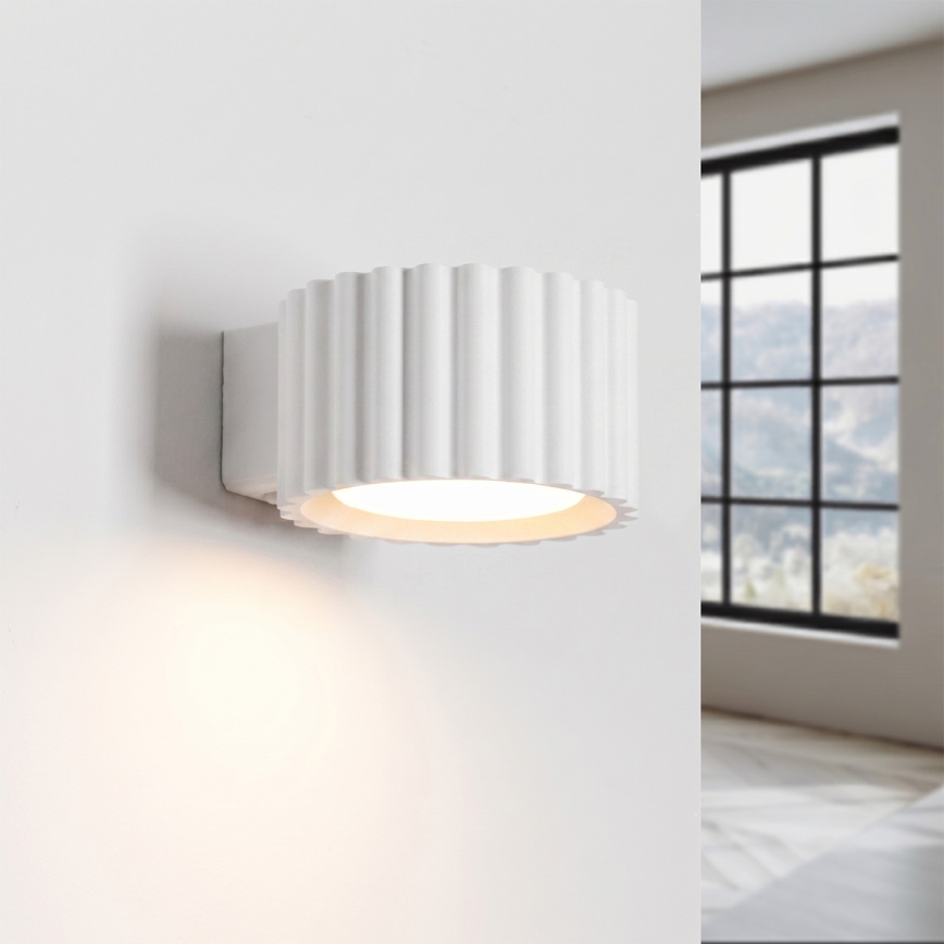 Wandleuchte AURA 1xGX53/10W/230V weiß