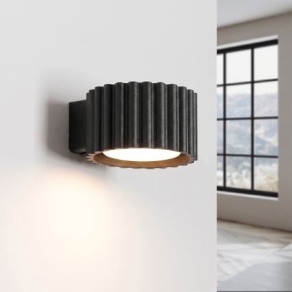 Wandleuchte AURA 1xGX53/10W/230V schwarz