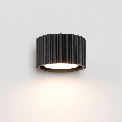 Wandleuchte AURA 1xGX53/10W/230V schwarz