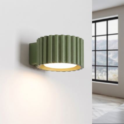 Wandleuchte AURA 1xGX53/10W/230V grün