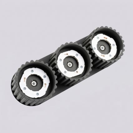 Spotleuchte AURA 3xGX53/10W/230V schwarz