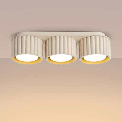 Deckenspot AURA 3xGX53/10W/230V creme