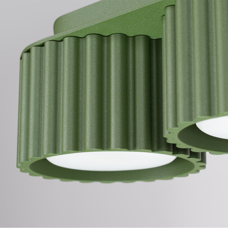 Spotleuchte AURA 3xGX53/10W/230V grün