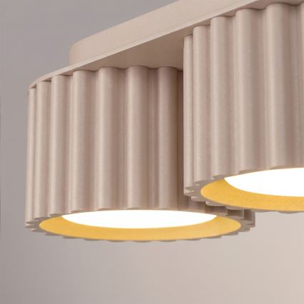 Spotleuchte AURA 3xGX53/10W/230V taupe