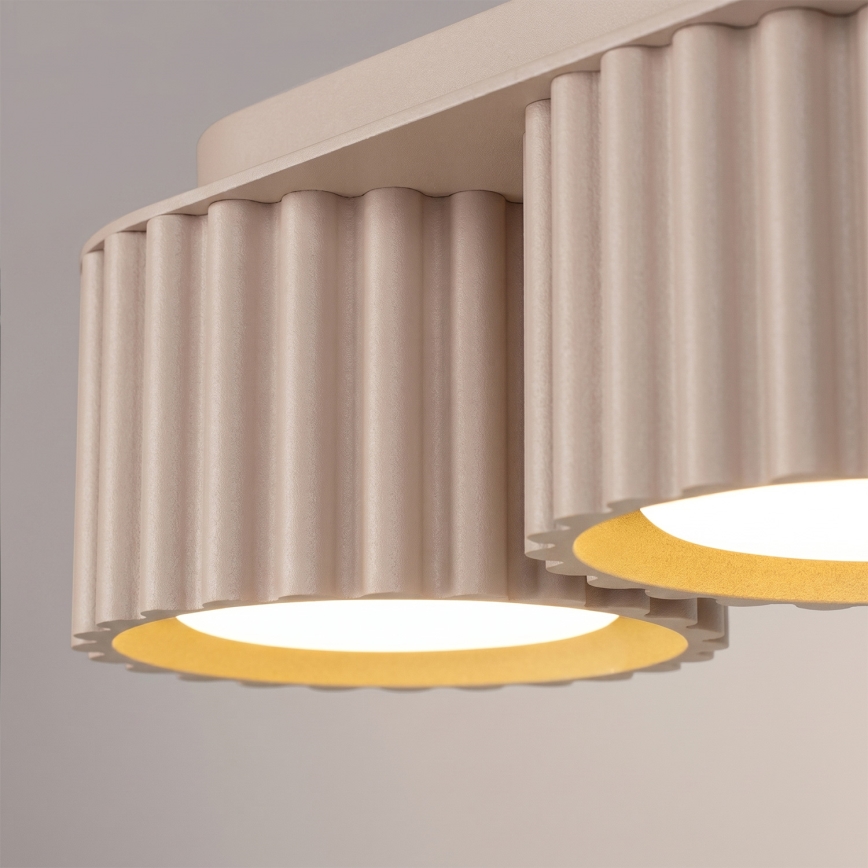 Spotleuchte AURA 3xGX53/10W/230V taupe