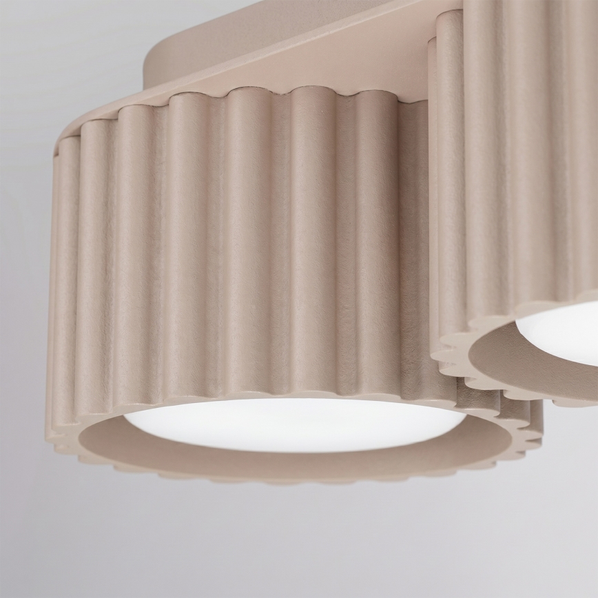 Spotleuchte AURA 3xGX53/10W/230V taupe