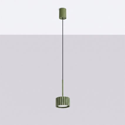 Hängeleuchte AURA mit Kabel 1xGX53/10W/230V grün