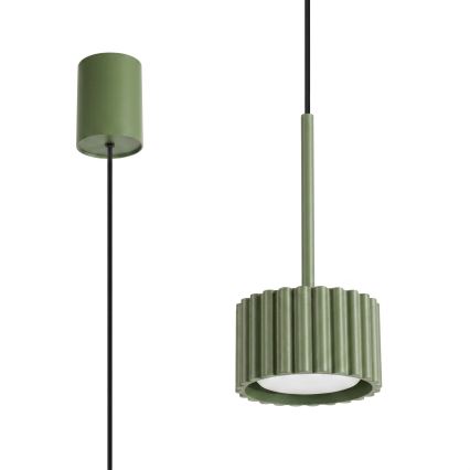 Hängeleuchte AURA mit Kabel 1xGX53/10W/230V grün