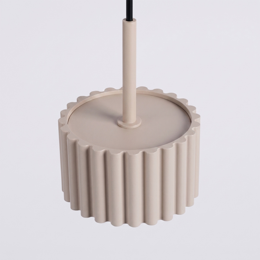Pendelleuchte mit Kabelaufhängung AURA 1xGX53/10W/230V taupe