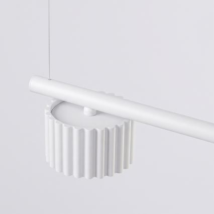 Pendelleuchte AURA an Stahlseil 4xGX53/10W/230V weiß