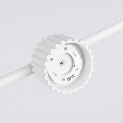 Pendelleuchte AURA an Stahlseil 4xGX53/10W/230V weiß