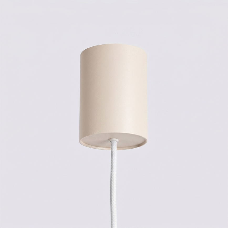 Pendelleuchte mit Kabel KARBON 4xGU10/10W/230V cremefarben