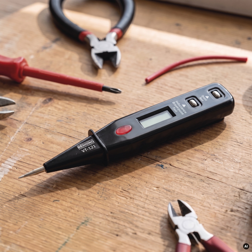 Spannungsprüfer VT-121 12–250 V schwarz