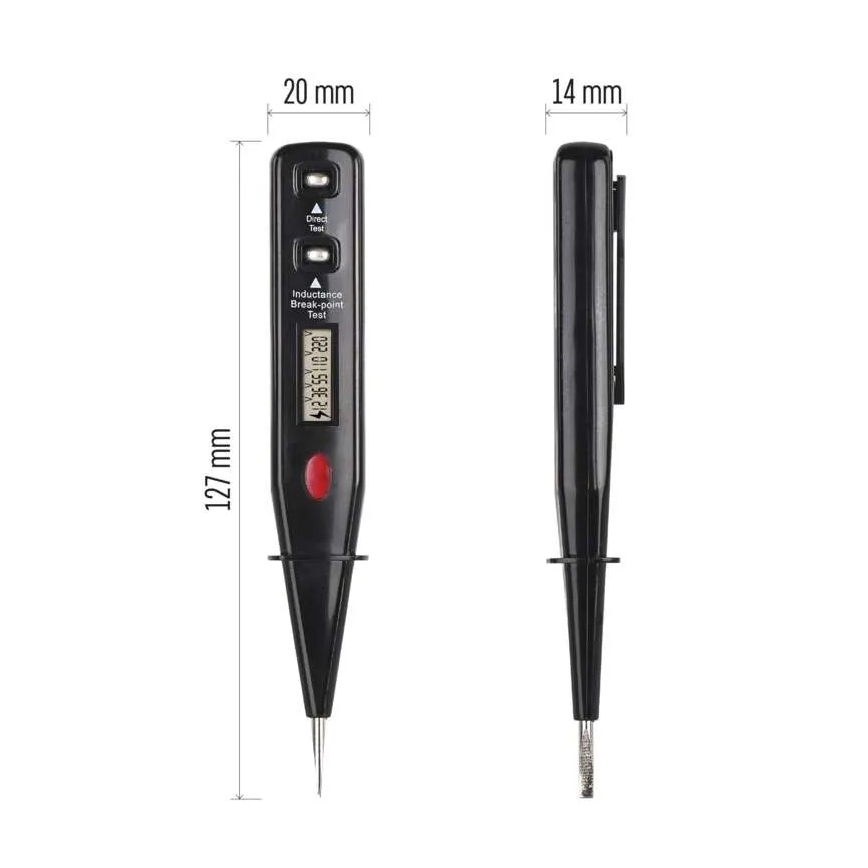 Spannungsprüfer VT-121 12–250 V schwarz