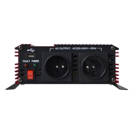 Spannungswandler 1000W/12/230V + USB