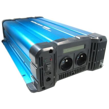 Spannungswandler 3000W/24/230V + Fernbedienung