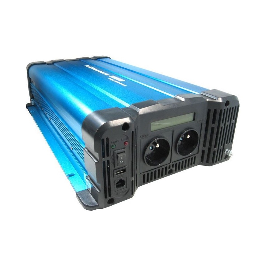 Spannungswandler 3000W/24/230V + Fernbedienung