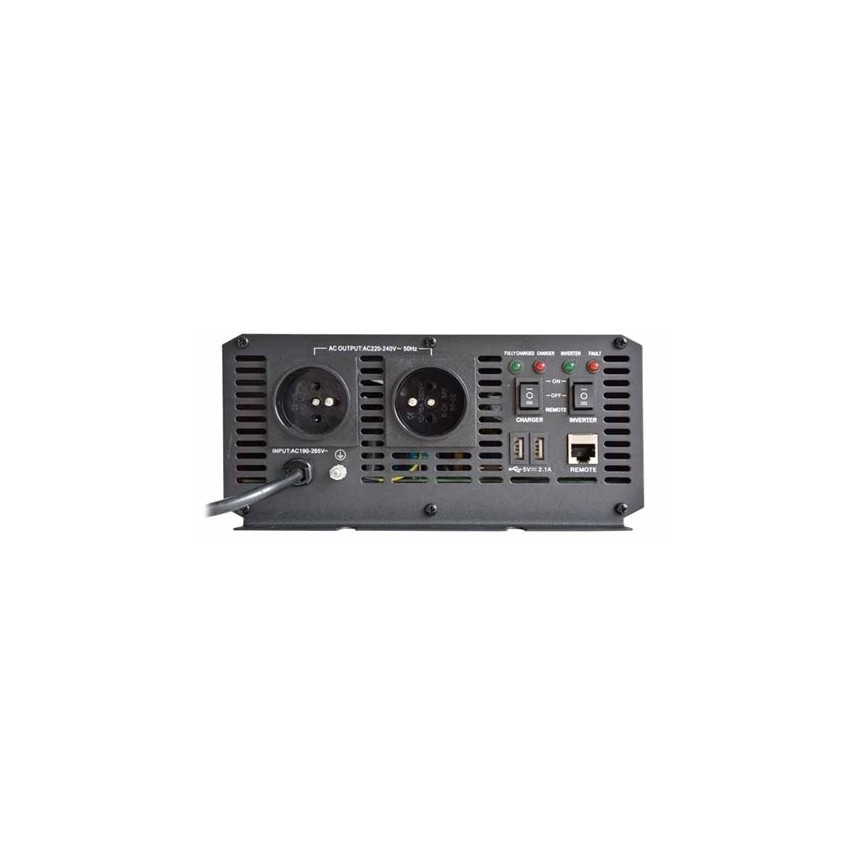 Spannungswandler CARSPA 1000W/12/230V + USV + Ladegerät