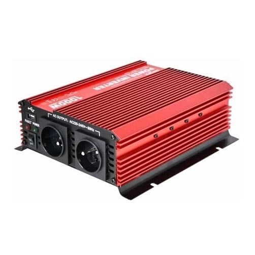 Spannungswandler CARSPA 1000W/24/230V + USB