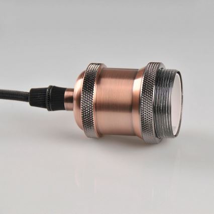 Speisekabel 1xE27/20W/230V messing
