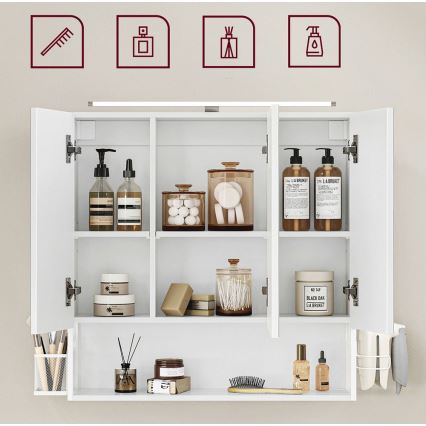 Spiegelschrank SKY in Weiß