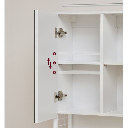 Spiegelschrank SKY in Weiß