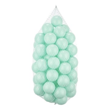 Spielbälle aus Kunststoff 50 Stk. Ø 7 cm mintgrün