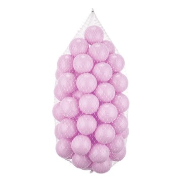 Spielbälle aus Kunststoff 50 Stück Ø 7 cm rosa