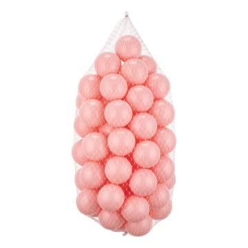 Spielbälle aus Kunststoff 50 Stück Ø 7 cm rosa