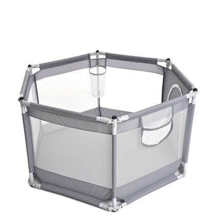 Spielplatz 120 cm grau