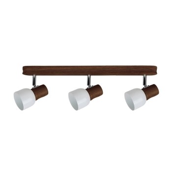 Spot-Einbauleuchte SVANTJE 3xE14/40W/230V Buche