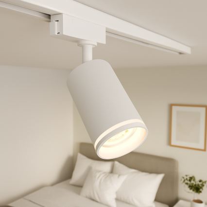 Spot im Schienensystem PIPE 3xGU10/10W/230V, weiß