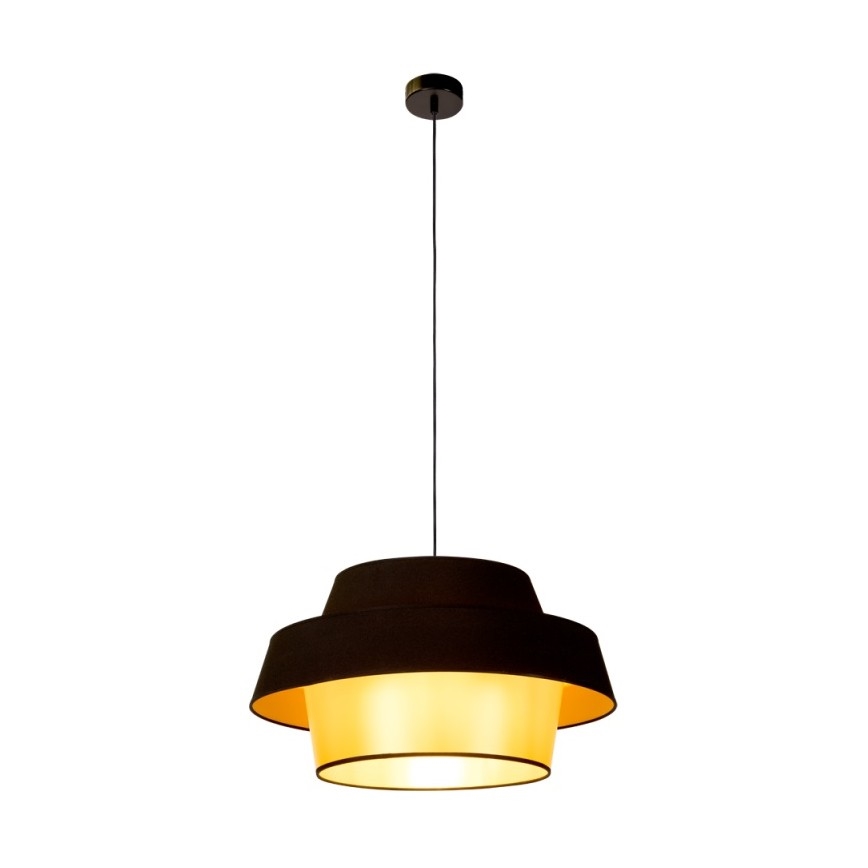 Deckenleuchte an Kabel PRETO GOLD 1xE27/60W/230V
