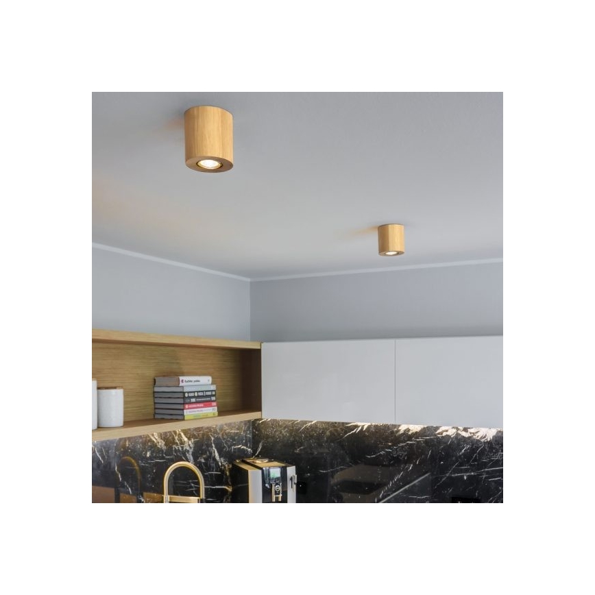 Deckenleuchte WOODDREAM 1xGU10/6W/230V – FSC-zertifiziert