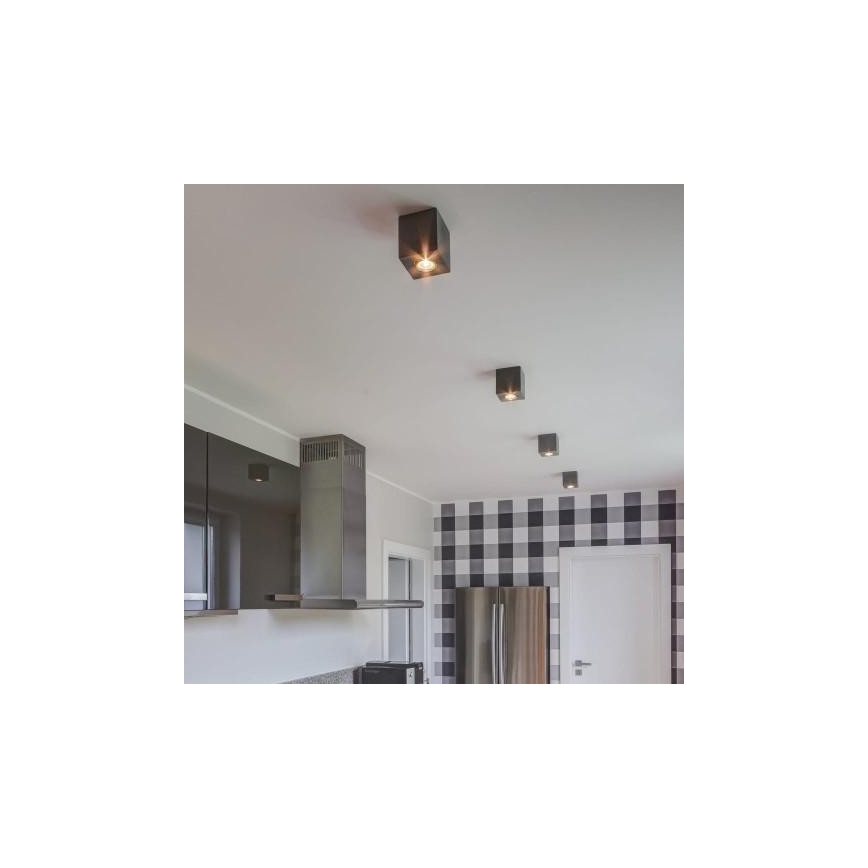 Deckenleuchte CONCRETEDREAM 1xGU10/6W/230V Beton – FSC-zertifiziert