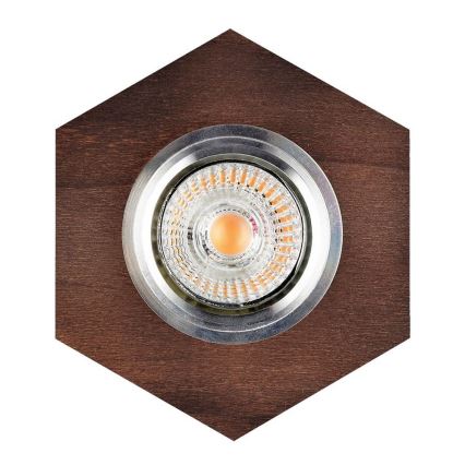 LED-Einbauleuchte VITAR 1xGU10/5W/230V CRI 90 Buche – FSC-zertifiziert