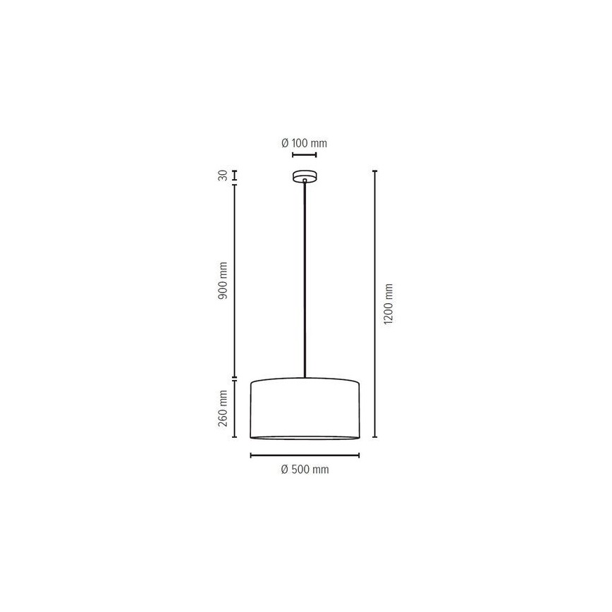 Deckenleuchte an Kabel SCARLETT 1xE27/60W/230V
