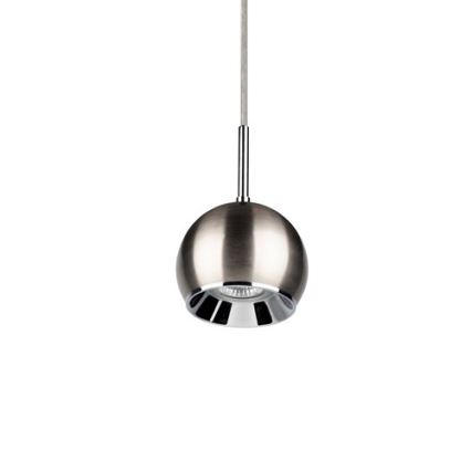 LED Kronleuchter an Kabel BALL WOOD 1xGU10/5W/230V matt Buche