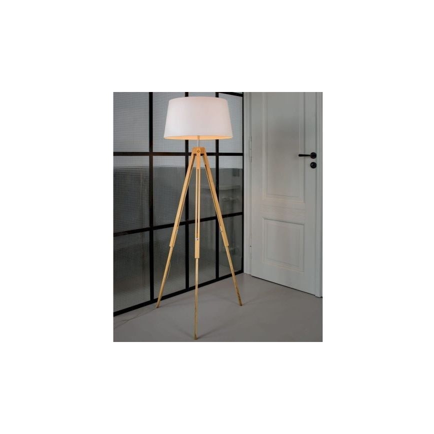 Stehleuchte TRIPOD 1xE27/60W/230V Eiche