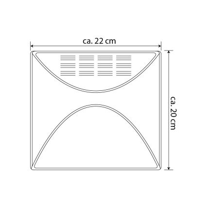 LED Solar-Hausnummer LED/3x0,1W/2,4V IP44