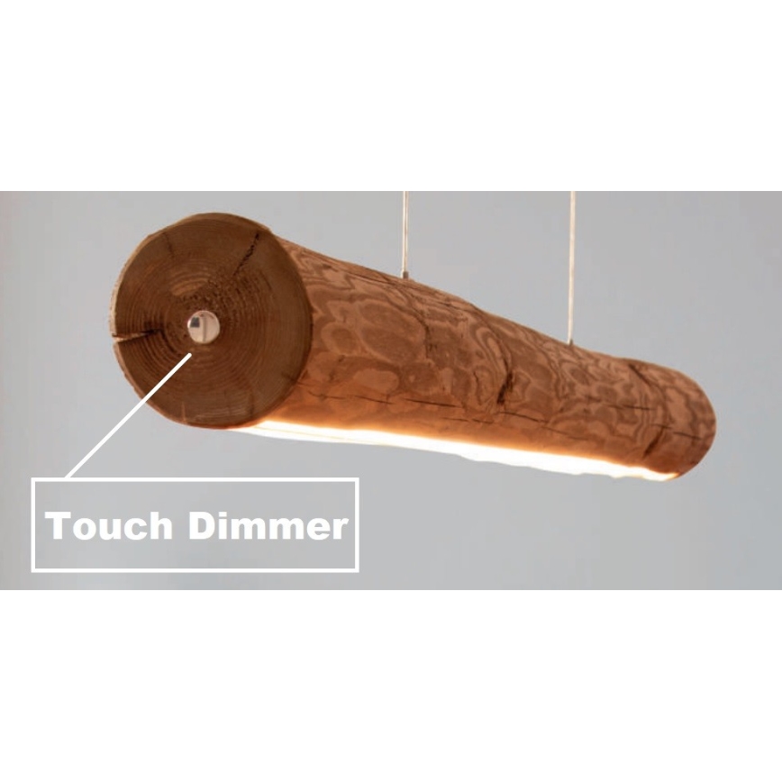 Dimmbare LED-Hängeleuchte LUCAS LED/25,5W/230V Kiefer