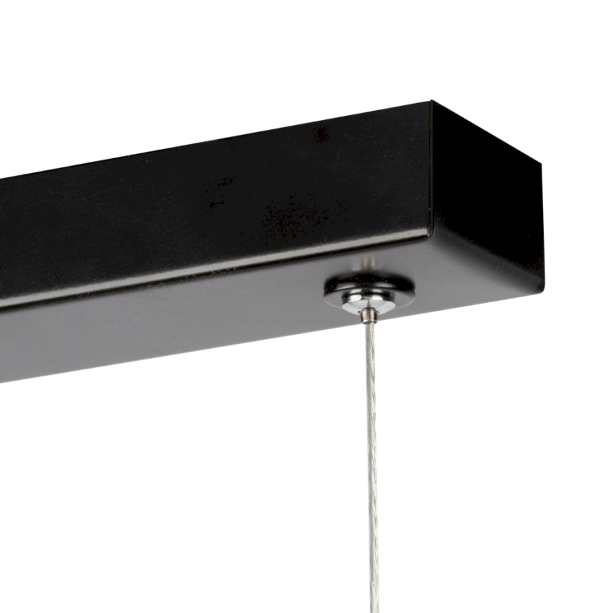 LED dimmbare Hängeleuchte an Kabel LUCAS LED/25,5W/230V Kiefer