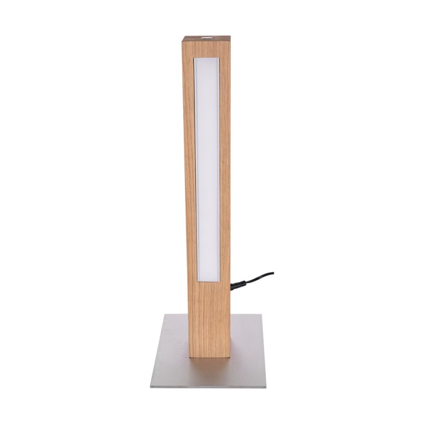Dimmbare LED-Tischleuchte LEON LED/9W/230V Eiche