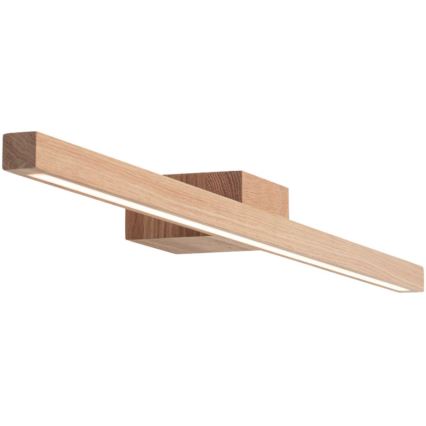 LED-Spiegelbeleuchtung für Badezimmer AQUAVIVA LED/12W/230V 80 cm IP44 Eiche