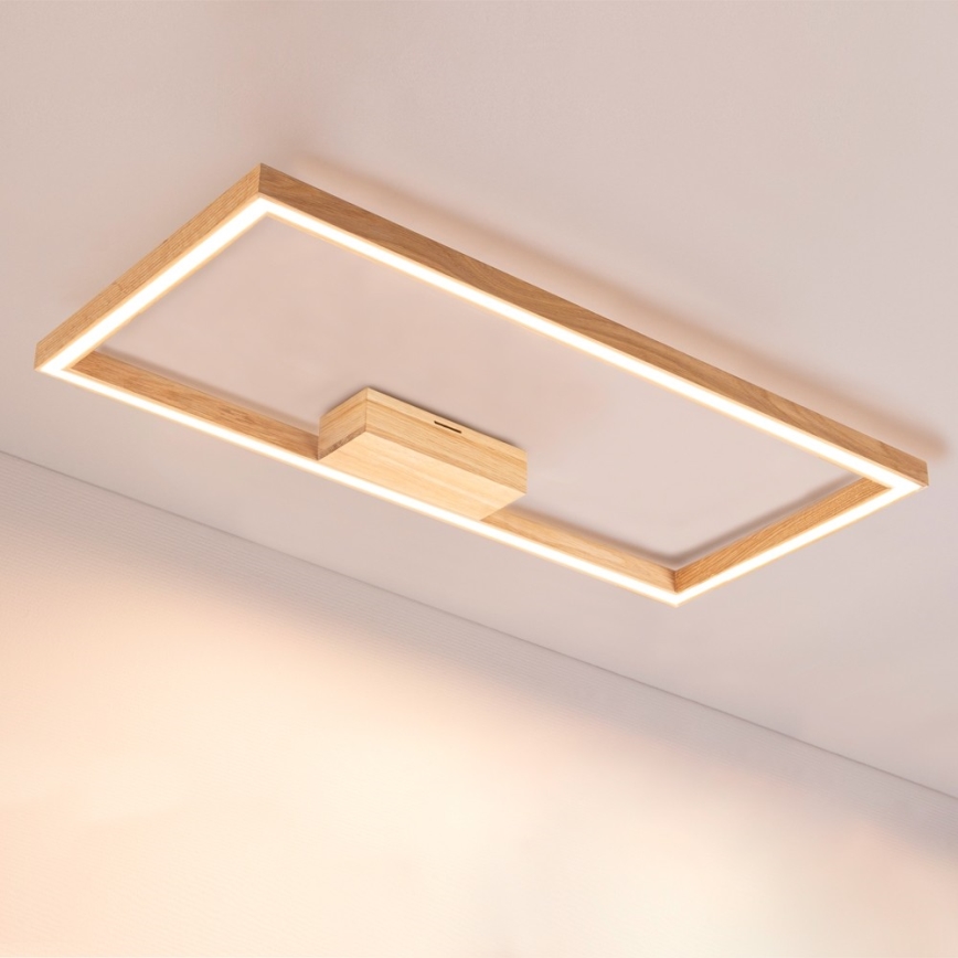 LED-Deckenleuchte RAMME LED/34W/230V matt Eiche