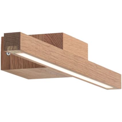 LED-Spiegelleuchte für das Badezimmer AQUAVIVA LED/6W/230V 40 cm IP44 Eiche
