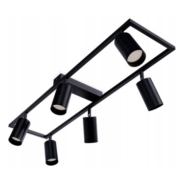 Spotleuchte 6xGU10/30W/230V schwarz