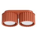 Spotleuchte AURA 2xGX53/10W/230V orange